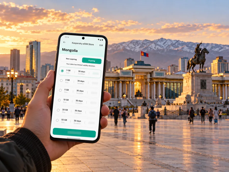 Ulaanbaatar eSIM: Mobile Internet for Your Trip
