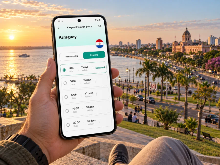 Asuncion eSIM: Mobile Internet for Your Trip