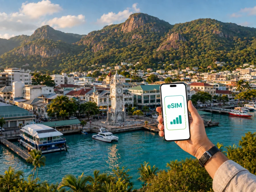 Victoria eSIM: Internet for Your Seychelles Trip