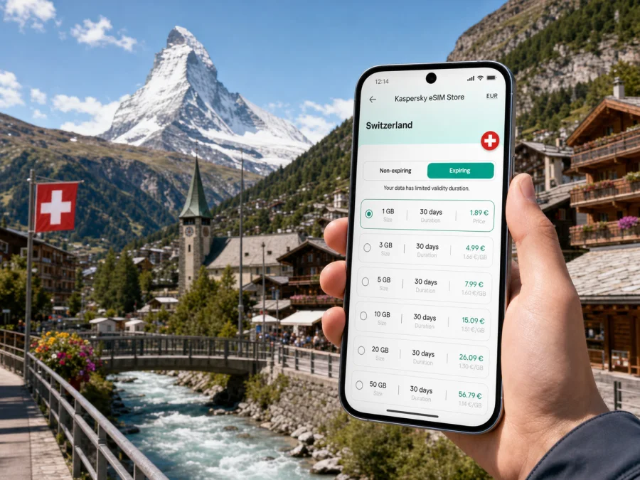 Zermatt eSIM for Mobile Internet