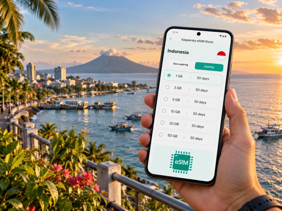 Manado eSIM: Mobile Internet for Your City Trip