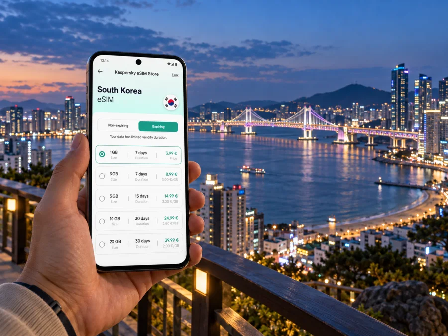 Busan eSIM: Mobile Internet and City Travel Guide