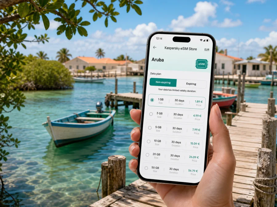 Savaneta eSIM for Aruba Travel Internet