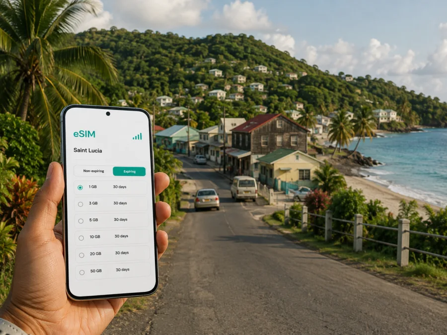 Micoud eSIM: Mobile Internet for Your Trip
