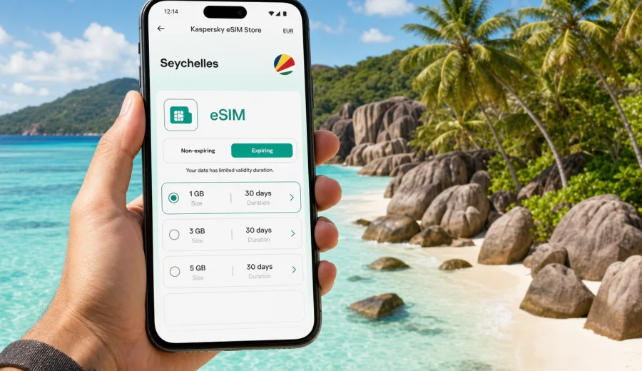 eSIM for Seychelles: mobile internet guide