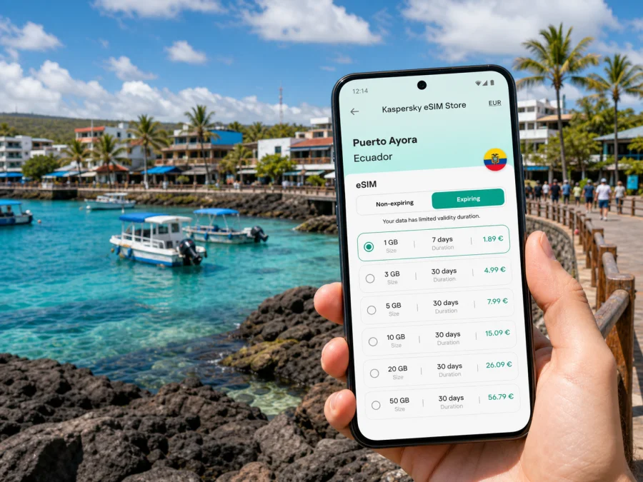 Puerto Ayora eSIM for mobile internet