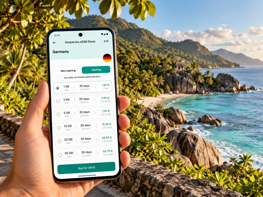 Takamaka eSIM: Mobile Internet in Seychelles
