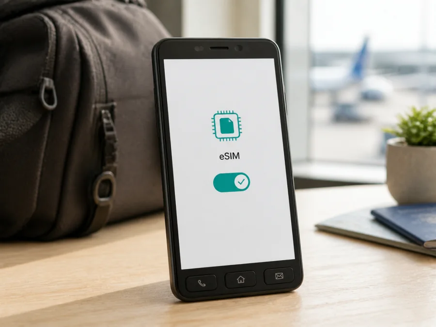 Sharp Simple Sumaho6 eSIM support and setup