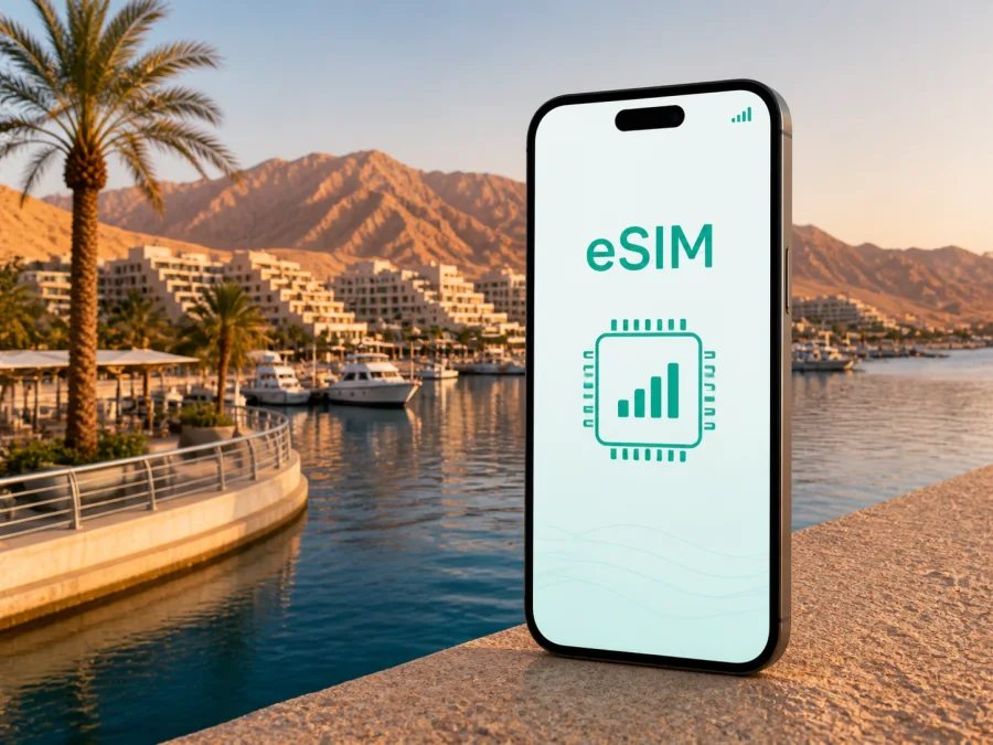 Eilat eSIM: Mobile Internet for Your Trip