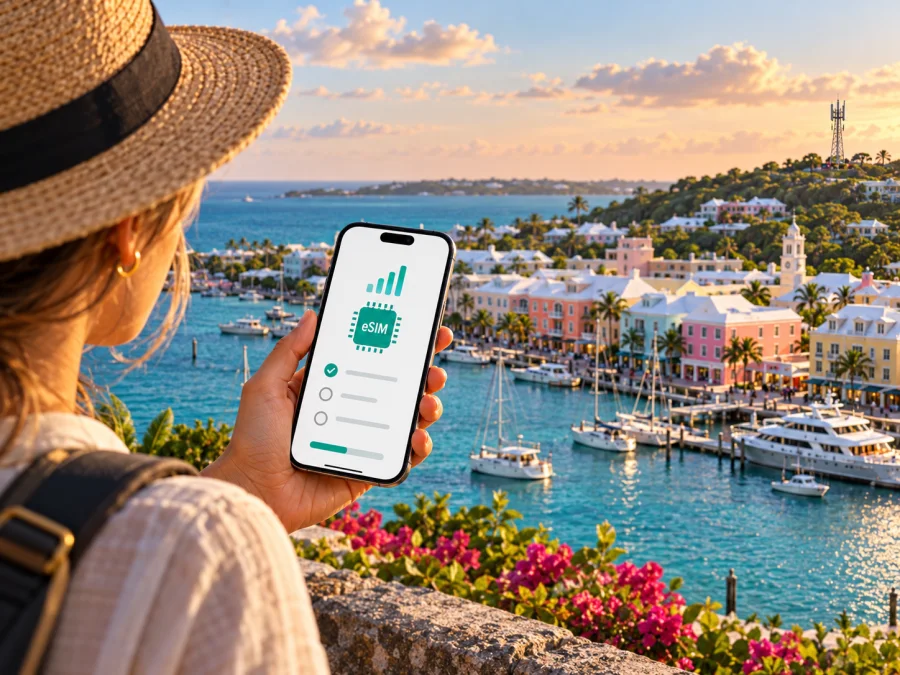 One eSIM in Bermuda: Visitor Setup Guide