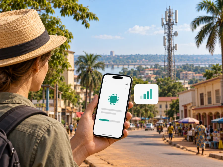 Orange eSIM in the Central African Republic: what to check