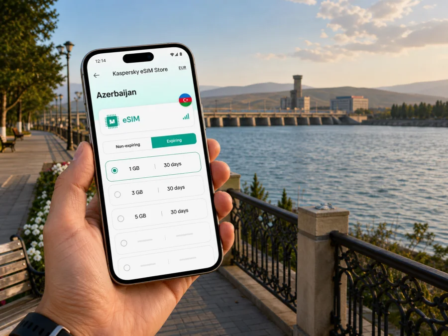 Mingachevir eSIM for mobile internet travel
