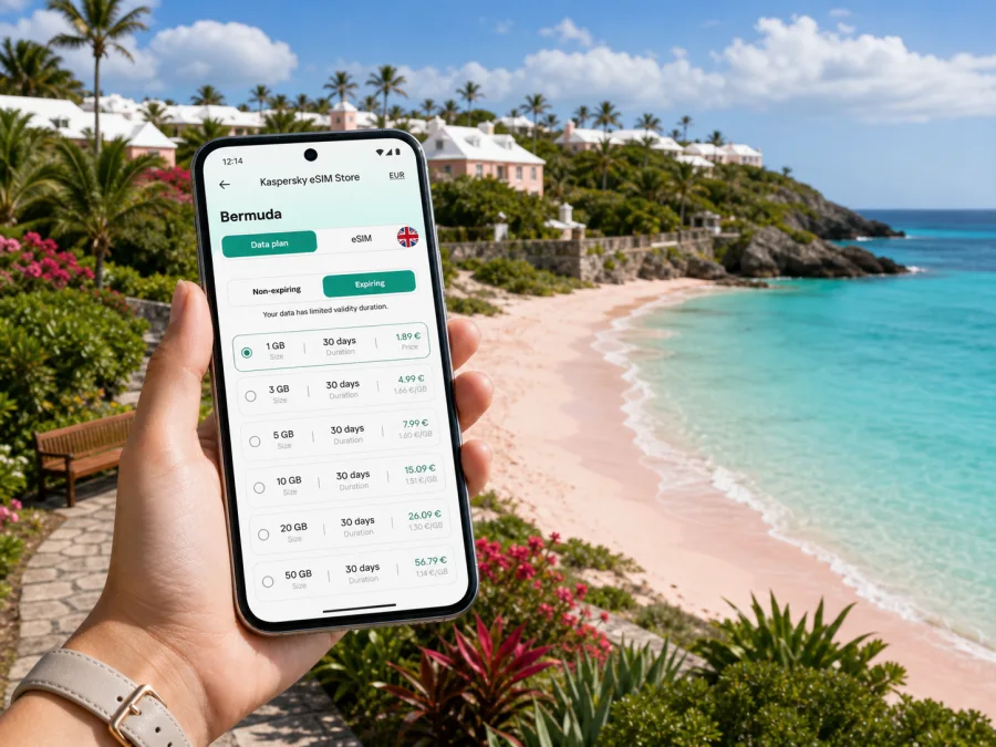 Paget eSIM for Bermuda Travel
