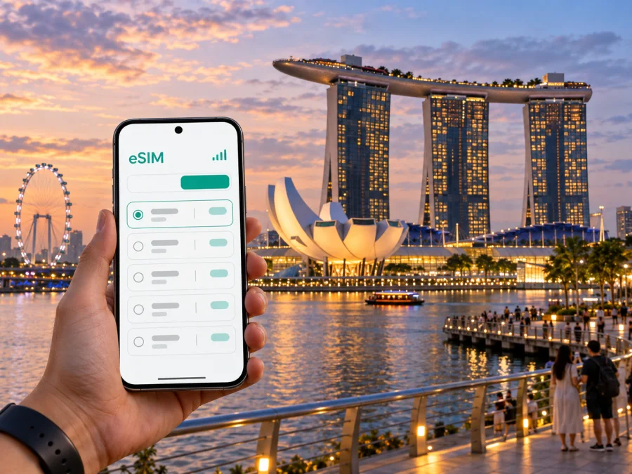 Marina Bay eSIM: Mobile Data for Singapore