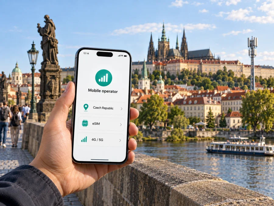 Vodafone eSIM in the Czech Republic: activation