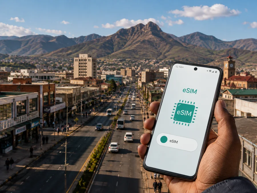 Maseru eSIM: Mobile Internet for Travel