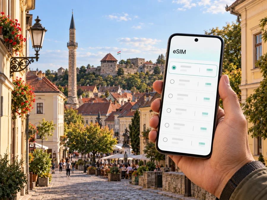 Eger eSIM: Mobile Internet for Your City Trip