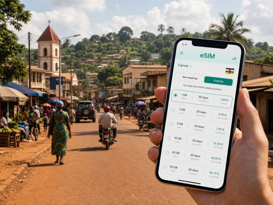 Carnot eSIM: Mobile Internet for Your Trip