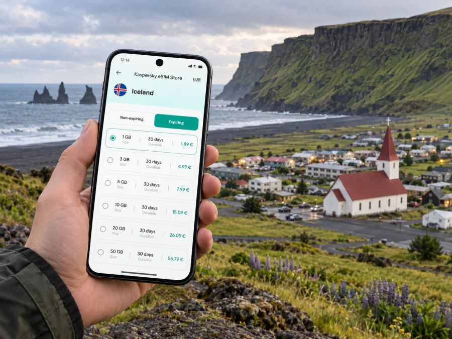 Vík eSIM: Mobile Internet for Your Iceland Trip