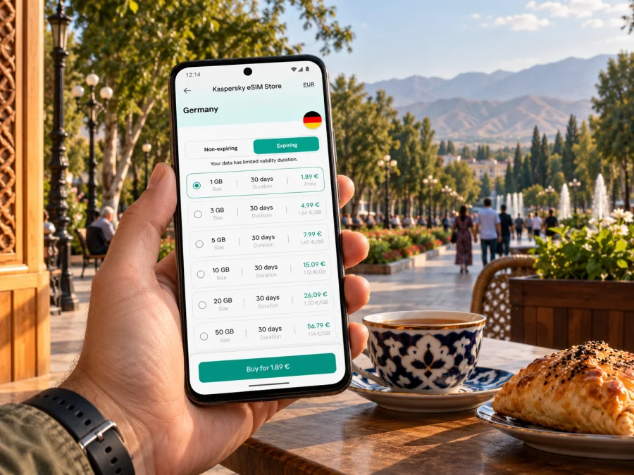 Fergana eSIM: Mobile Internet in Uzbekistan