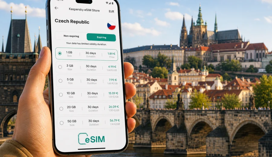 Czech Republic eSIM: mobile internet guide