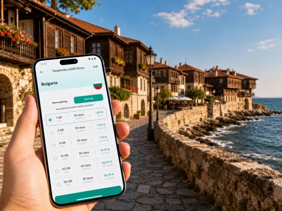 Nessebar eSIM: Mobile Internet for Bulgaria