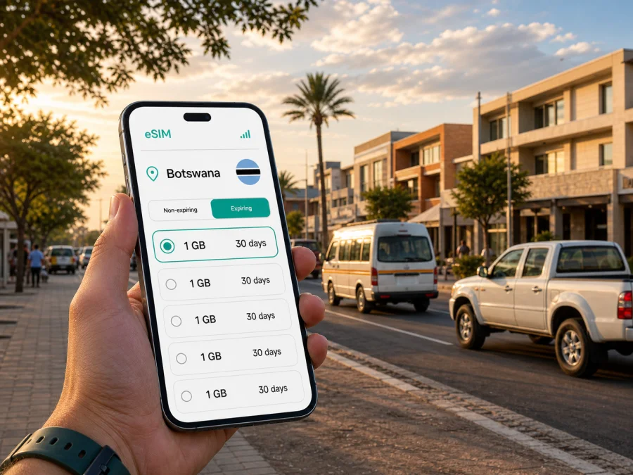 Francistown eSIM for Mobile Internet