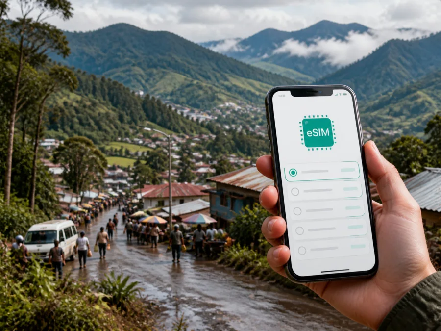 Mount Hagen eSIM: mobile internet for your trip