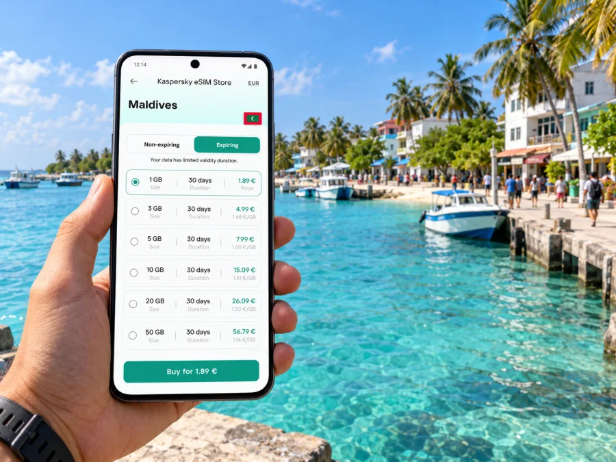 Maafushi eSIM: Mobile Internet in the Maldives