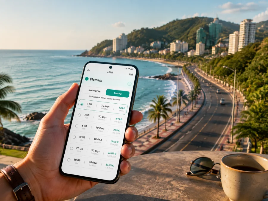 Vung Tau eSIM: Mobile Internet for Your Trip