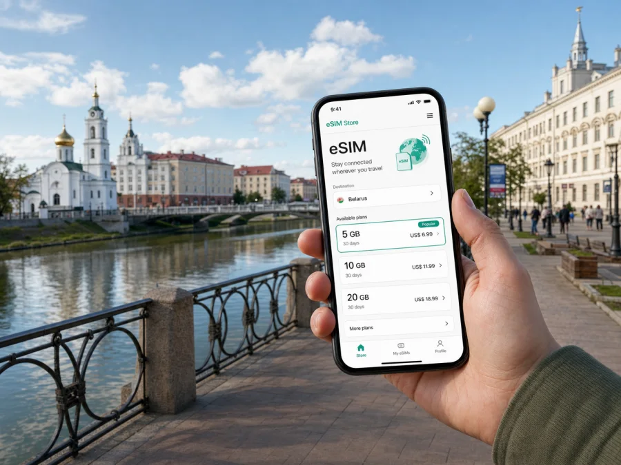 Mogilev eSIM: Mobile Internet for Your Trip