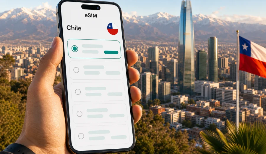 eSIM Chile: mobile connection and internet
