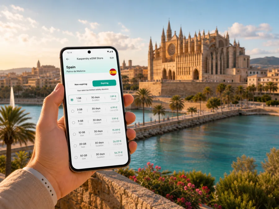 Palma de Mallorca eSIM for Travel Internet