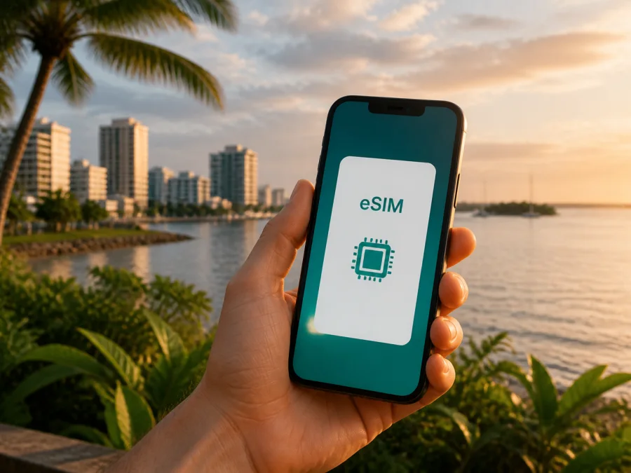 SFR Caraïbe eSIM in French Guiana: setup guide