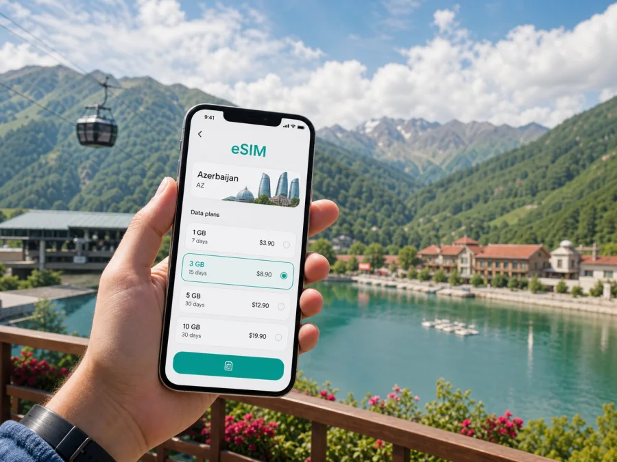 Gabala eSIM for Mobile Internet in Azerbaijan