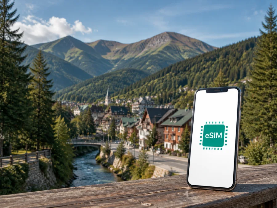 Kolasin eSIM: Mobile Internet for Mountain Trips