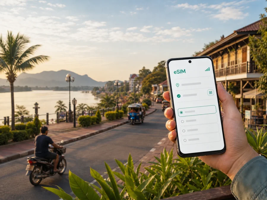 Pakse eSIM: Mobile Internet for Your Trip