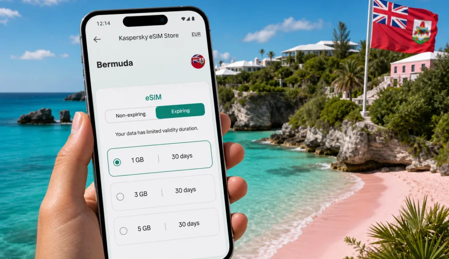 Bermuda eSIM: mobile internet for travel