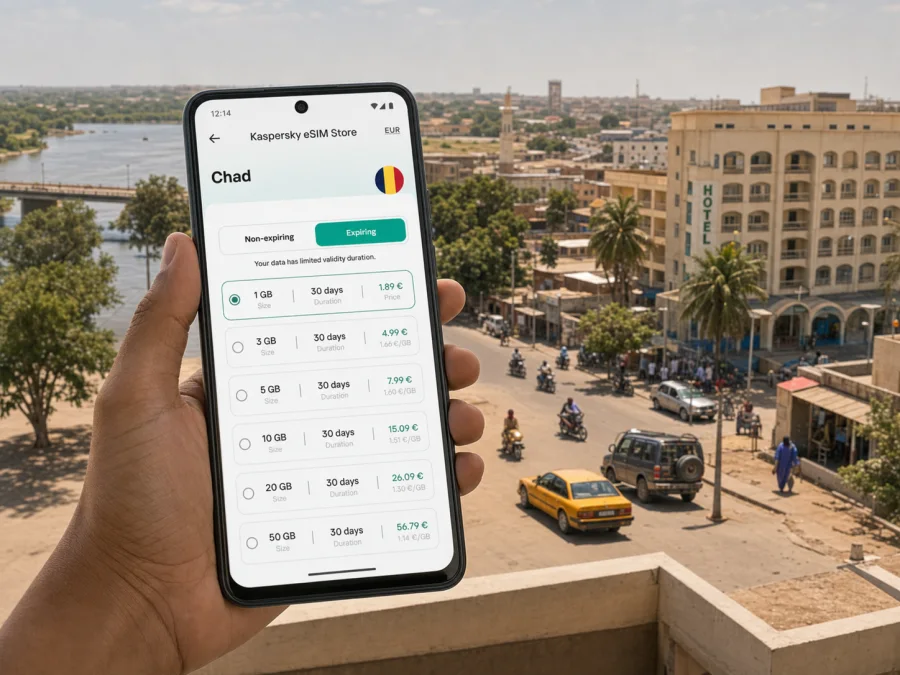 Moundou eSIM: Mobile Internet for Chad Travel
