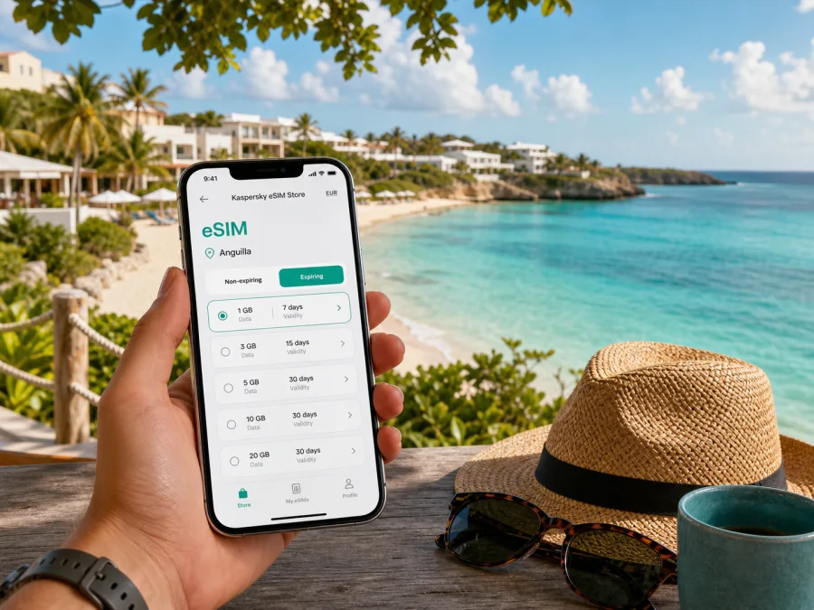 West End eSIM Guide for Anguilla Travel