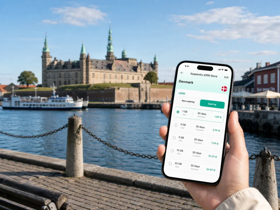 Helsingor eSIM for mobile internet