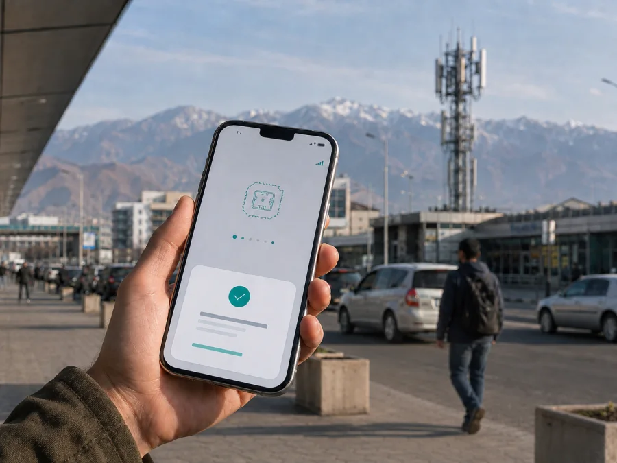MegaCom eSIM in Kyrgyzstan: activation guide