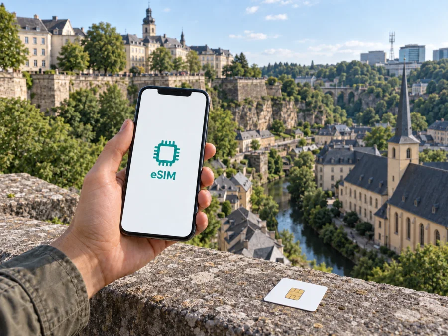 POST eSIM in Luxembourg: setup and travel guide