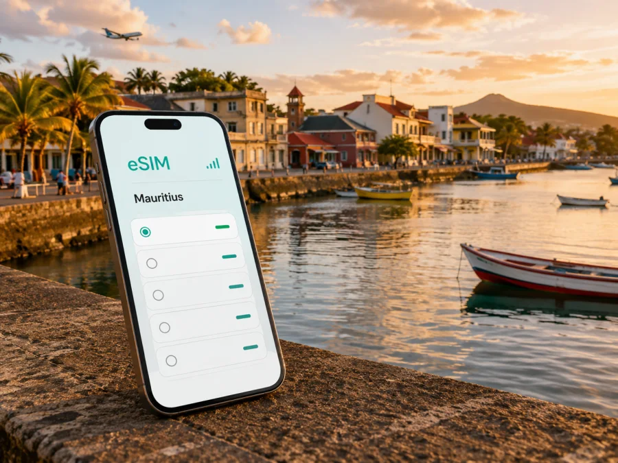 Mahebourg eSIM: Mobile Internet for Mauritius