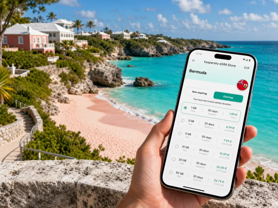 Warwick eSIM for Bermuda travel