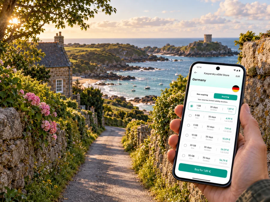 St Pierre du Bois eSIM: Mobile Internet in Guernsey