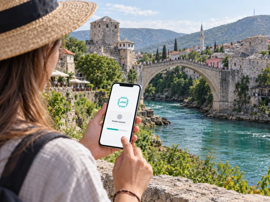 HT ERONET eSIM in Bosnia and Herzegovina