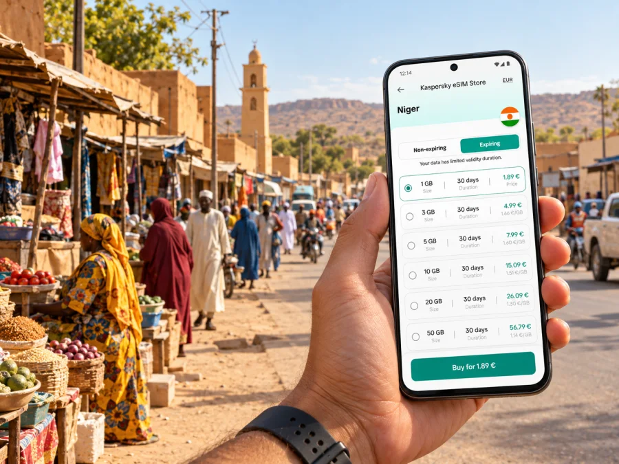 Birni-N'Konni eSIM: Mobile Internet in Niger