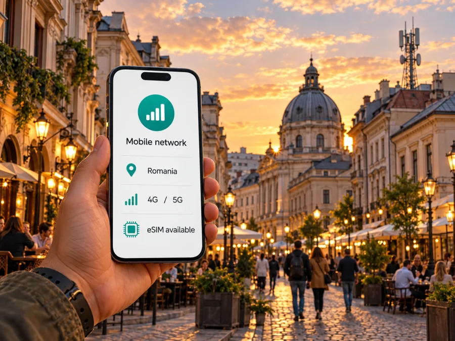 Vodafone eSIM in Romania: activation and coverage