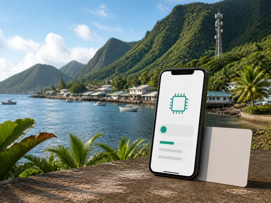 Blue Sky Communications eSIM in American Samoa